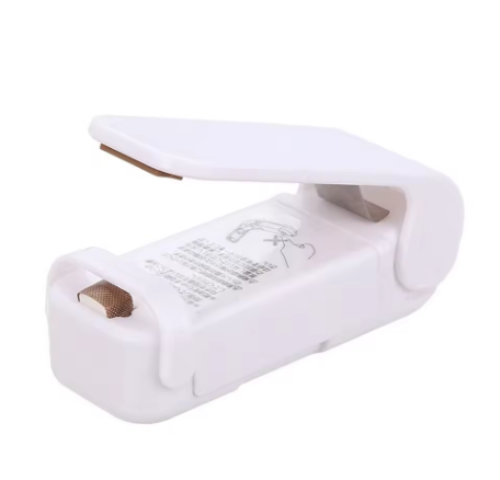 Mini Heat Bag Sealing Machine Package Sealer Bags Thermal Plastic Food Bag Closure Portable Sealer Food Packaging Heat Sealer