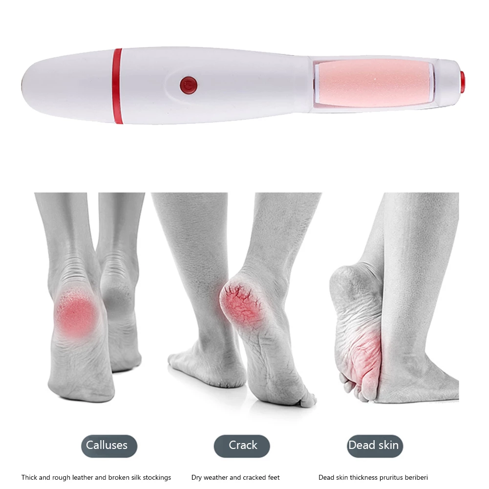 Electric Foot Skin Care Exfoliating Callus Remover Heel File Rasp Callus Remover Device Foot Grater Care Pedi Rechargeable