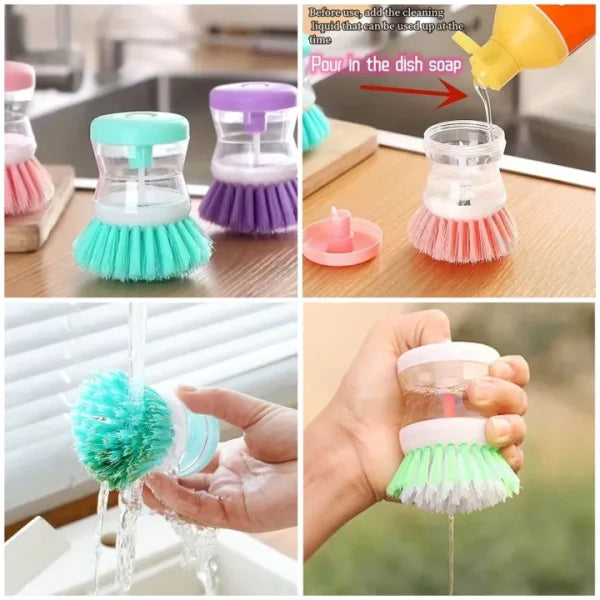 Liquid Dish Cleaning Brush Mini