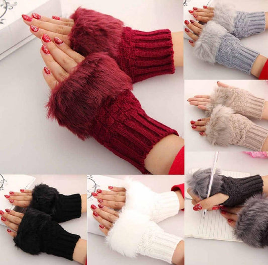Wool Gloves! Fancy Winter Women,& Girls Wool Gloves