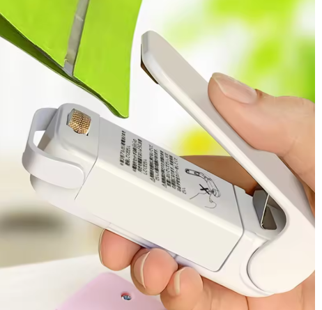 Mini Heat Bag Sealing Machine Package Sealer Bags Thermal Plastic Food Bag Closure Portable Sealer Food Packaging Heat Sealer