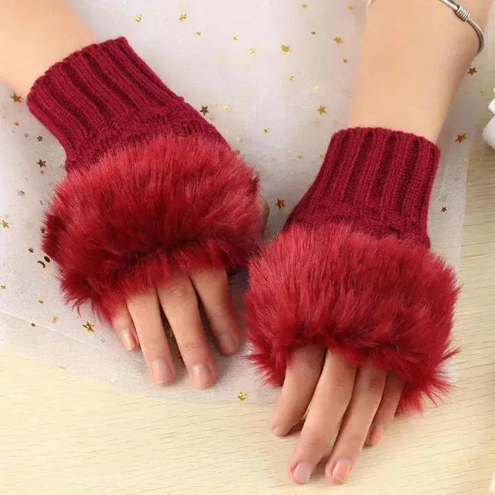 Wool Gloves! Fancy Winter Women,& Girls Wool Gloves